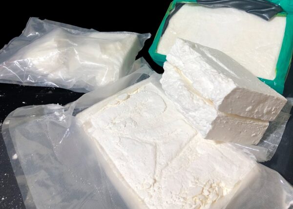 Colombian cocaine (96%)